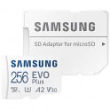 Samsung micro SDXC 256GB EVO Plus + SDアダプター