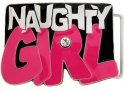 NAUGHTY GIRL - إبزيم للحزام
