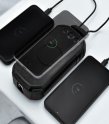 Güneş enerjisi bankası 20000 mAh - Tip C, USB ve kablosuz şarj