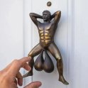 Klepadlo na dveře vtipné (zábavné) - Muž s vejci