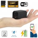 Mini Full HD Wi-Fi kamera s kutom od 120 ° + Izuzetno snažni IR LED do 10 metara + držač od 360 °