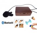 Το πιο ισχυρό ακουστικό κατάσκοπος + κάρτα SIM ενισχυτή Bluetooth 7W + εξωτερικό μικρόφωνο