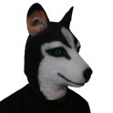 Husky maske - Silikon husky hunde ansikt / hode maske for barn og voksne