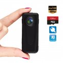 Mini FULL HD-kamera med 128 GB micro SD-understøttelse