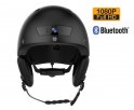 Kask rowerowy z kamerą FULL HD - Inteligentny kask rowerowy z Bluetooth (zestaw głośnomówiący) z migaczem