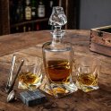 Whiskey carafe set (Alcohol) - 2 cups + 9 ice stones and accessories