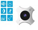 5G + WiFi + IR görüşlü FULL HD panoramik 360 ° güvenlik kamerası