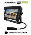 МОНИТОР FULL HD 1920x1200 RGB — автомобильный монитор 7 дюймов с 3-канальным видеовходом AHD/CVBS