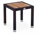 Rattan garden table - Small conference side table for the garden or balcony