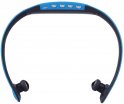 Sport run headphones waterproof + wireless with support Micro SD card