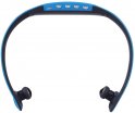 Sport run auriculares impermeables + inalámbricos con soporte para tarjeta Micro SD