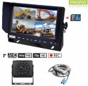 Parkovacia kamera AHD set s nahrávaním na SD kartu - 1x HD kamera + 1x Hybridný 7" AHD monitor