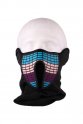 Rave face mask Equalizer - dźwięk wrażliwy