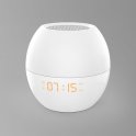 Alarm clock with LED and WiFi speaker + Bluetooth (compatible with Alexa)