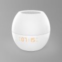 Ceas cu alarmă cu LED și difuzor WiFi + Bluetooth (compatibil cu Alexa)