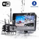 SET de camere rezistente la apă cu AHD pentru barcă / iaht / barcă / mașină / mașină - monitor LCD de 7 "+ 2 camere WiFi