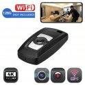 Keychain camera Wifi with 4K resolution - Luxury design with support up to 128GB micro SD