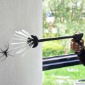 Palo o atrapa arañas - Mango y cerdas con fibras extra gruesas 55 cm