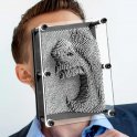 3D pin art board -lelu - oma 3D-veistos