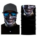 Neck Scarf menn eller kvinner Face Shield - CRAZY CLOWN