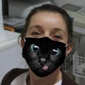 CAT - fashion protective face mask 3D printed