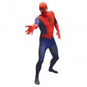 Morph spiderman-kostuum voor Halloween of carnaval