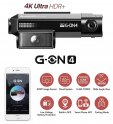 4K Dvostruka auto kamera UHD s WiFi/GPS/ADAS/CLOUD + Parking mod - G-NET GON4