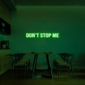 إضاءة لافتات LED ثلاثية الأبعاد على الحائط - DON´T STOP ME 100 سم