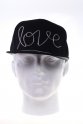 LED cap Love - White