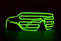 Verres de gaufre de Neon - Vert