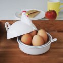 Mini tojásfőző - hordozható instant pot 4db tojásos mikrohullámú sütő - HEN