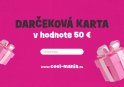 Darčeková poukážka Cool-mania - online karta (voucher poukážky)
