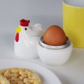 Hervidor de huevos para microondas 1pcs - mini hervidor de huevos instantáneo portátil - GALLINA
