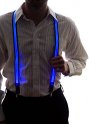 LED Svítící šle - modré