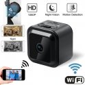 Mini WiFi camera Full HD with 120° angle + Extra powerful IR LED up to 10 meters