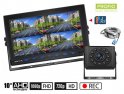 Camere de parcare Set AHD cu înregistrare pe card SD - 1x cameră HD cu 11 LED-uri IR + 1x monitor AHD hibrid de 10 "