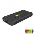 Putere externă 10000mAh capacitate + ieșire 2,1A