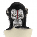 猴子面罩（来自《猩球崛起》） - 适合儿童和成人万圣节或嘉年华