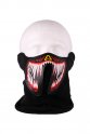 Rave masks for guys LED teeth - sound sensitive