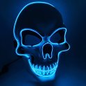 Mascarilla LED - Calavera azul