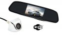 Reversing wifi set: Rear view mirror with 4,3 "LCD + rear view camera