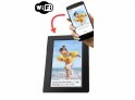 Cornice digitale touchscreen con WiFi - display da 7 "+ memoria da 8 GB e controllo app mobile