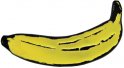 Банан - эксклюзивная пряжка