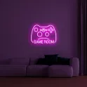 Oświetlenie logo Tabliczka NEON LED - motyw GAMER 75 cm