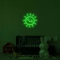 Inskriptioner på væggen (LED - 3D) oplyst SUNNY logo med 50 cm