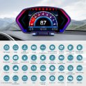 HUD palubní počítač do auta (displej) 6" - Multifunkční sportovní Akcelerometr Display