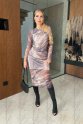 Dámske elegantné midy šaty - SOLIVETTE - fashion Julzz