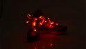 Lacci per scarpe party LED - rosso