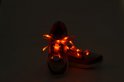 Blikajúce LED šnúrky do topánok - oranžové