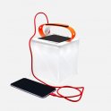 Lumină solară de camping - 2 în 1 lanterne de exterior + încărcător USB 4000 mAh - LuminAid PackLite Titan